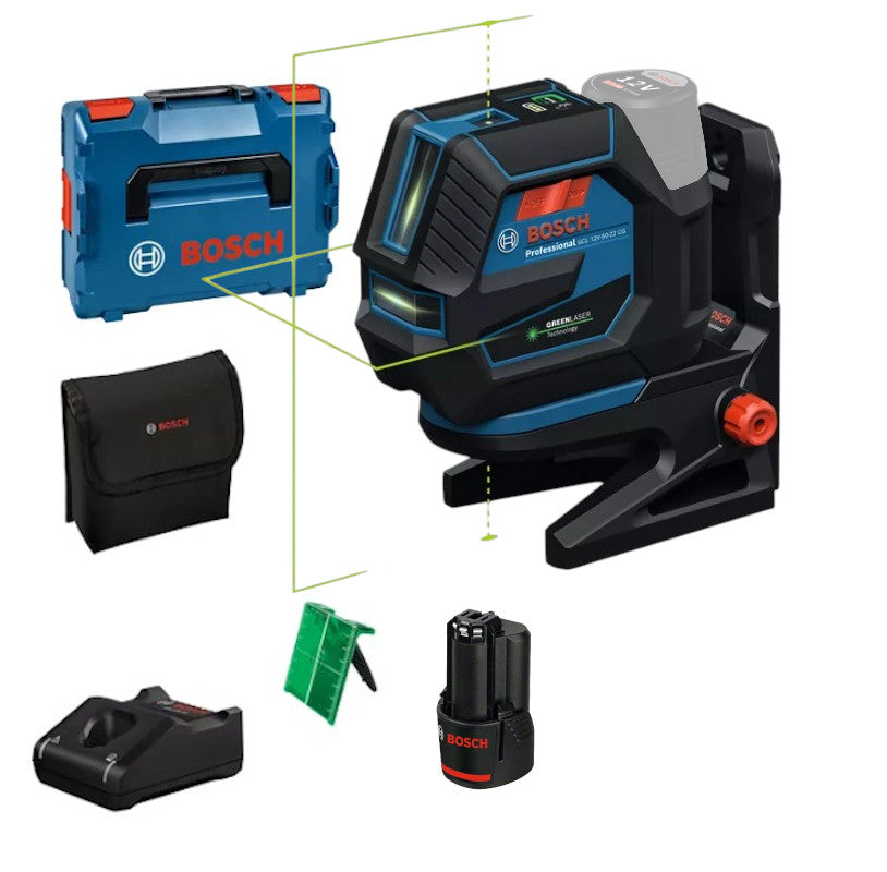 Bosch Akku-Kombilaser Kreuzlinienlaser Linienlaser 12V 0601066S02