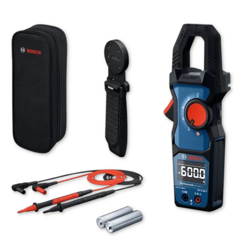 Bosch Strommesszange GMC 600-15 + MH 1 Professional 0601077601