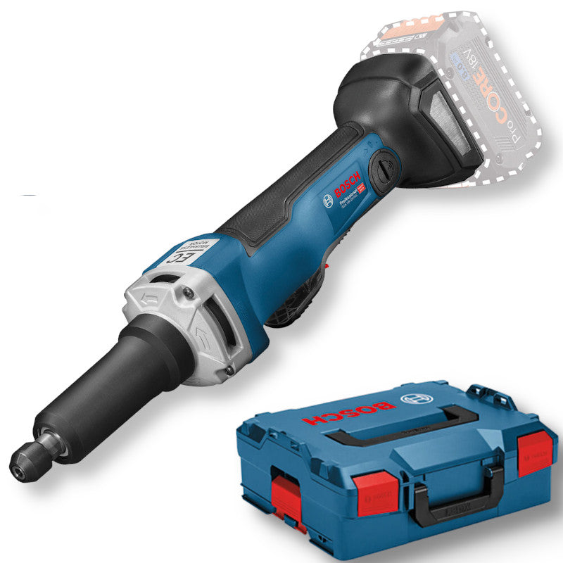 Bosch 18V Cordless Straight Grinder GGS 18V-23PLC