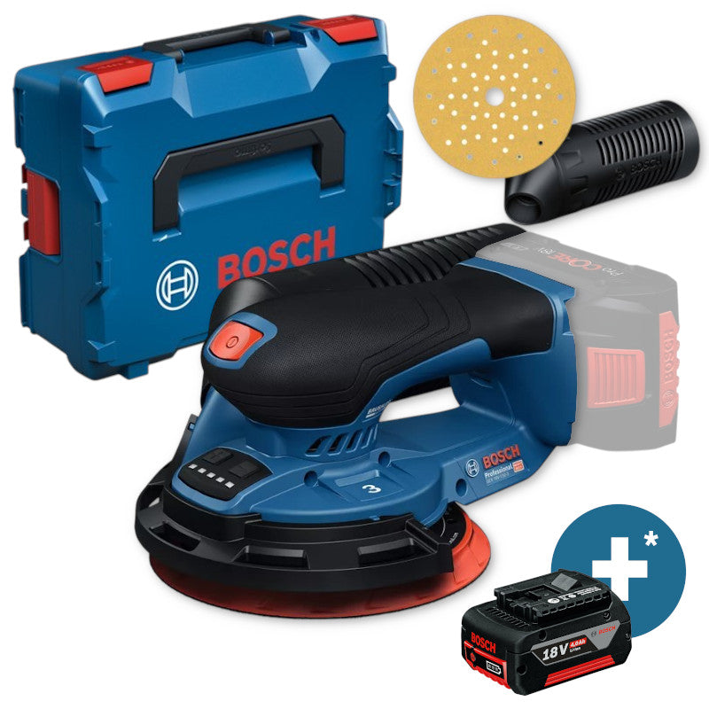 Bosch Akku-Exzenterschleifer Schleifmaschine 150mm 18V GEX 18V-150-3 0601372903