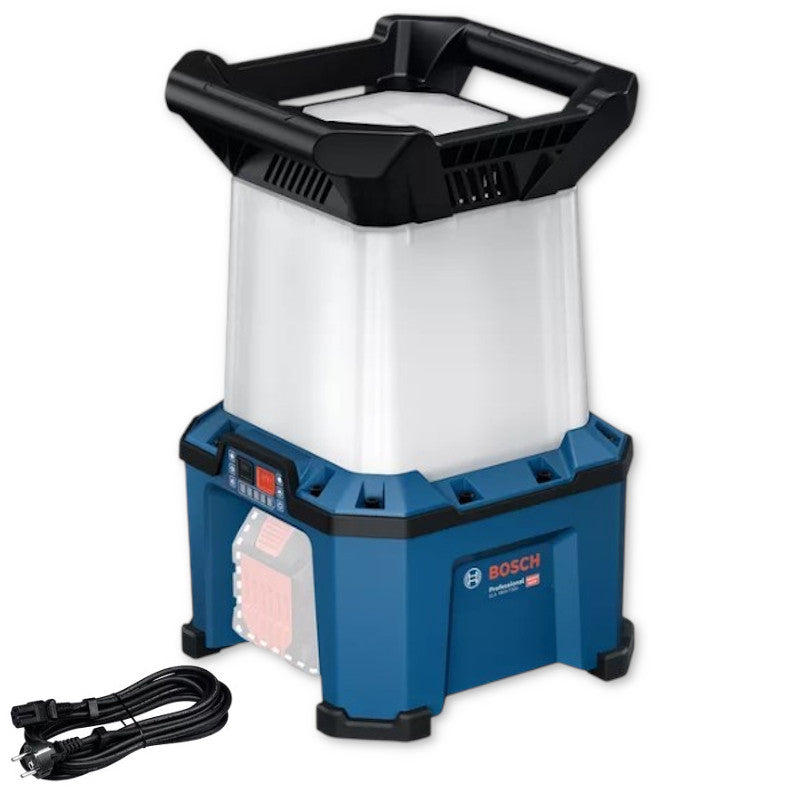 Bosch Akku-Baustrahler Bauleuchte LED 18V/230V GLA 18VH-7500 7500lm 06014A5000