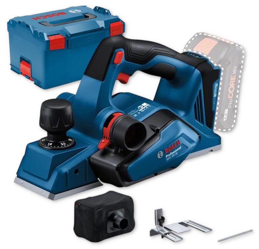 Bosch Akku-Hobelmaschine Hobel 18V GHO 18V-26 06015B5000