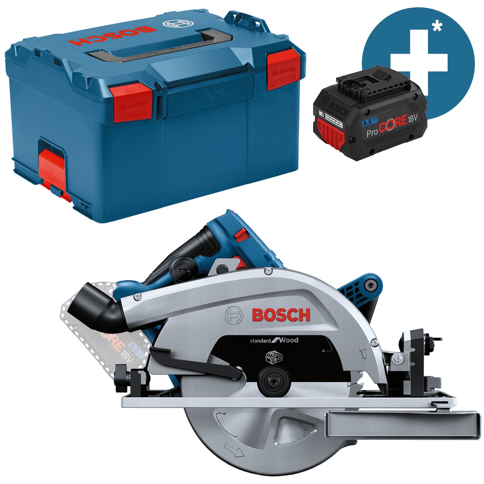 Bosch Akku-Kreissäge GKS 18V-68GC 06016B5100
