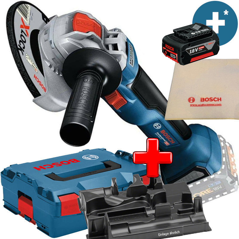 Bosch Akku-Winkelschleifer 18V GWX 18V-10 X-LOCK