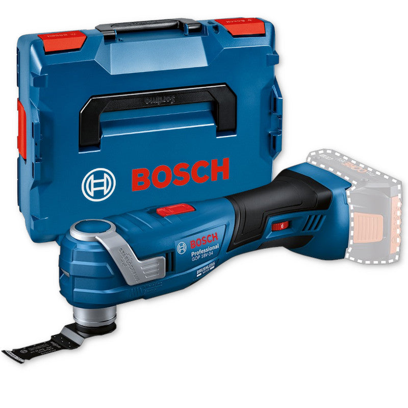 Bosch Akku-Multifunktionsgerät Multitool 18V GOP 18V-34 06018G2000