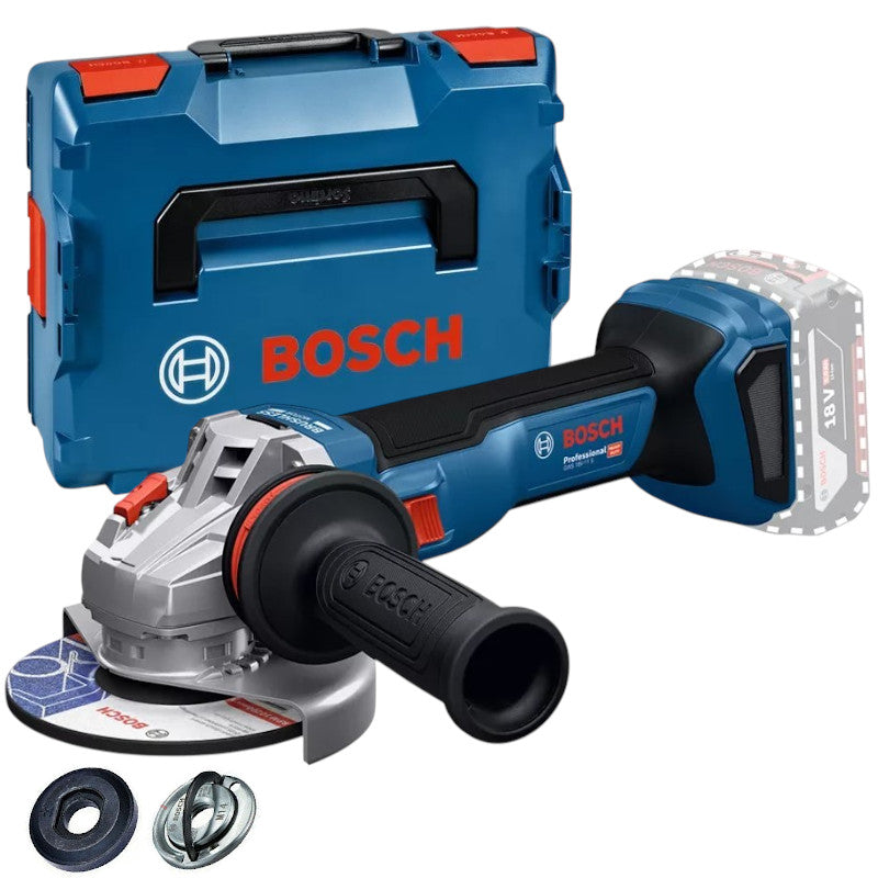 Bosch Akku-Winkelschleifer 18V GWS 18V-11 S + Sortimo L-Boxx 06019N4001