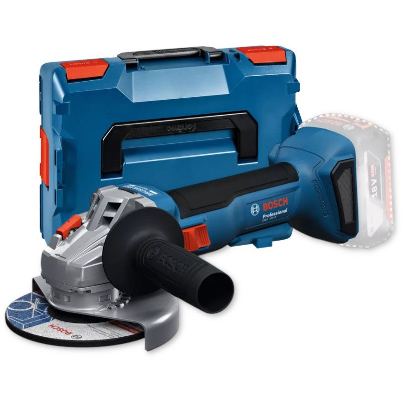 Bosch Akku-Winkelschleifer 18V GWS 18V-8 + Sortimo L-Boxx 06019N9001
