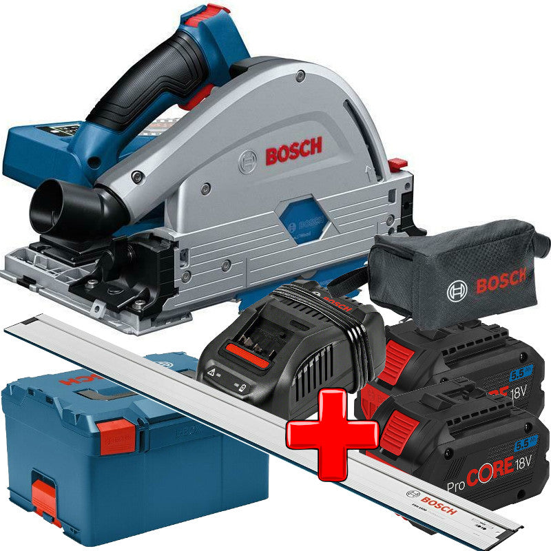 Bosch Akku-Tauchsäge 18V BITURBO GKT18V-52 GC