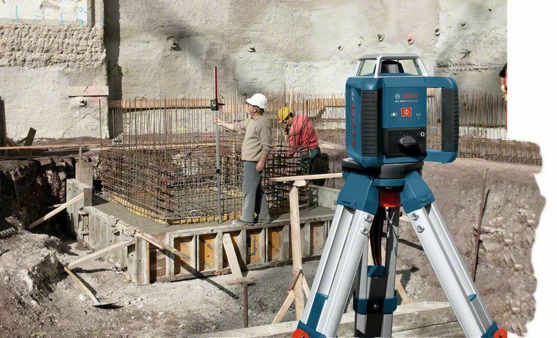 Bosch Baulaser Rotationslaser GRL 400 H Set