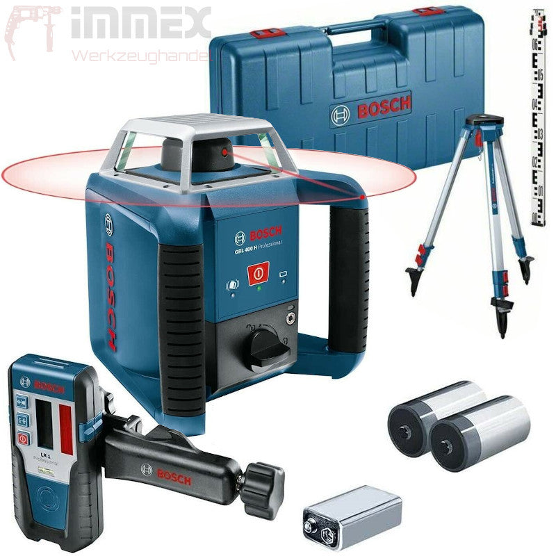 Bosch Baulaser Rotationslaser GRL 400 H Set