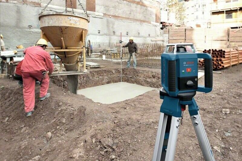 Bosch Baulaser Rotationslaser GRL 400 H Set