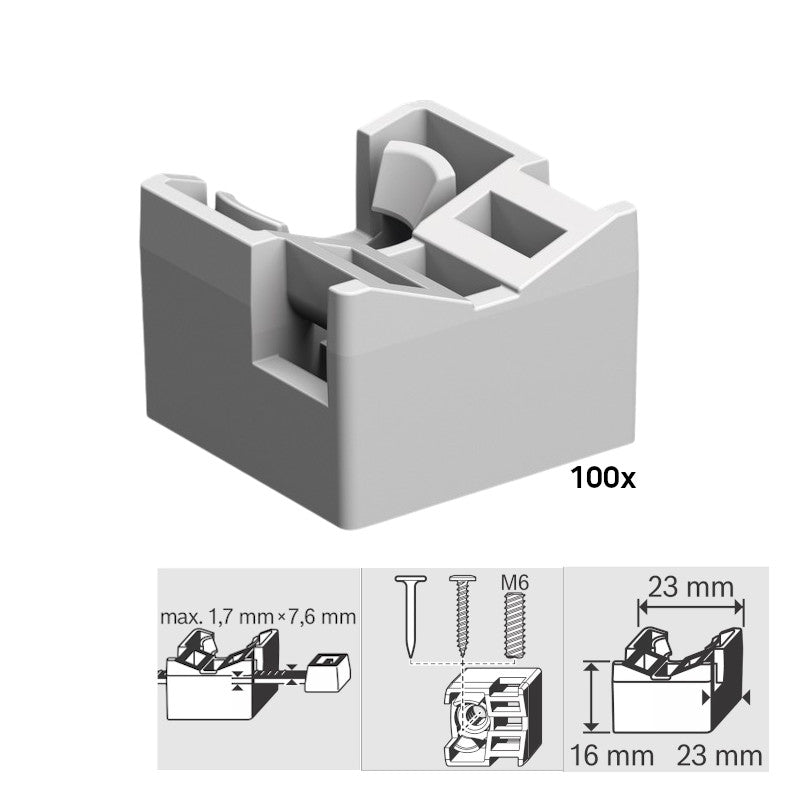 Bosch Elektriker Befestigungsteile 18V Akku-Nagler GNB18-38 40 mit E-Mundstück