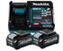 Makita 40V XGT Cordless Combo Set: Cordless Screwdriver, Impact Driver, Circular Saw and more.