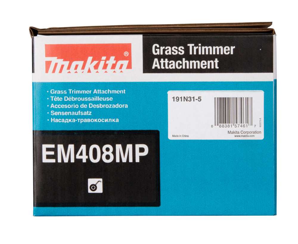 Makita Aufsatz für DUX18 DUX60 UX01G Trimmeraufsatz EM408MP 191N31-5