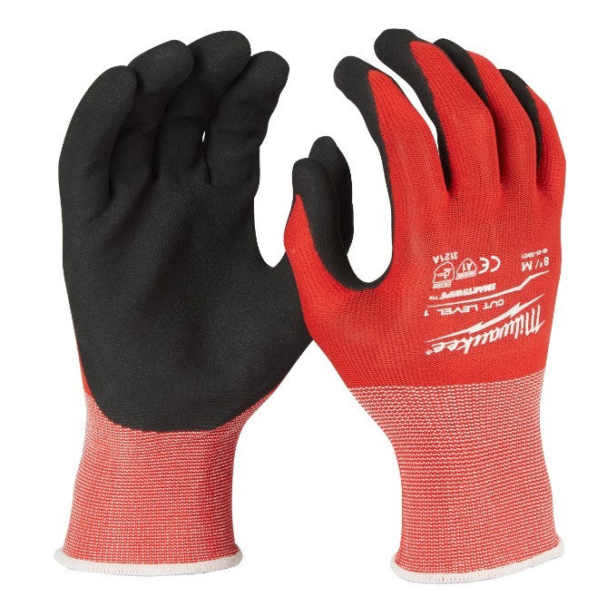 Milwaukee cut-resistant work gloves, size 10, 12x, 4932479010