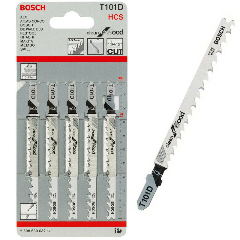 Bosch Stichsägeblätter  für Pendelhubstichsäge Holz Metal uvm.