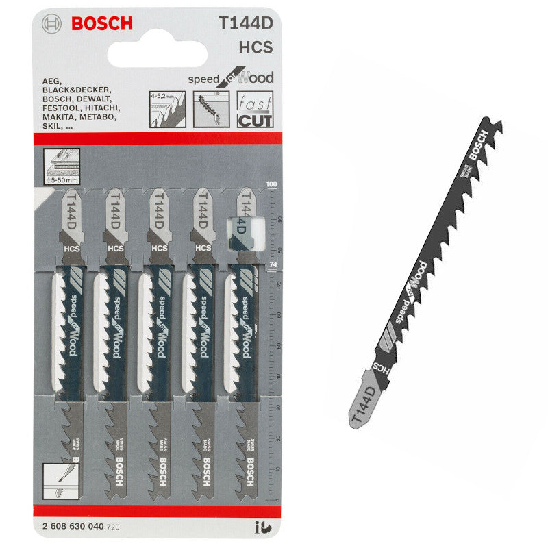 Bosch Stichsägeblätter  für Pendelhubstichsäge Holz Metal uvm.