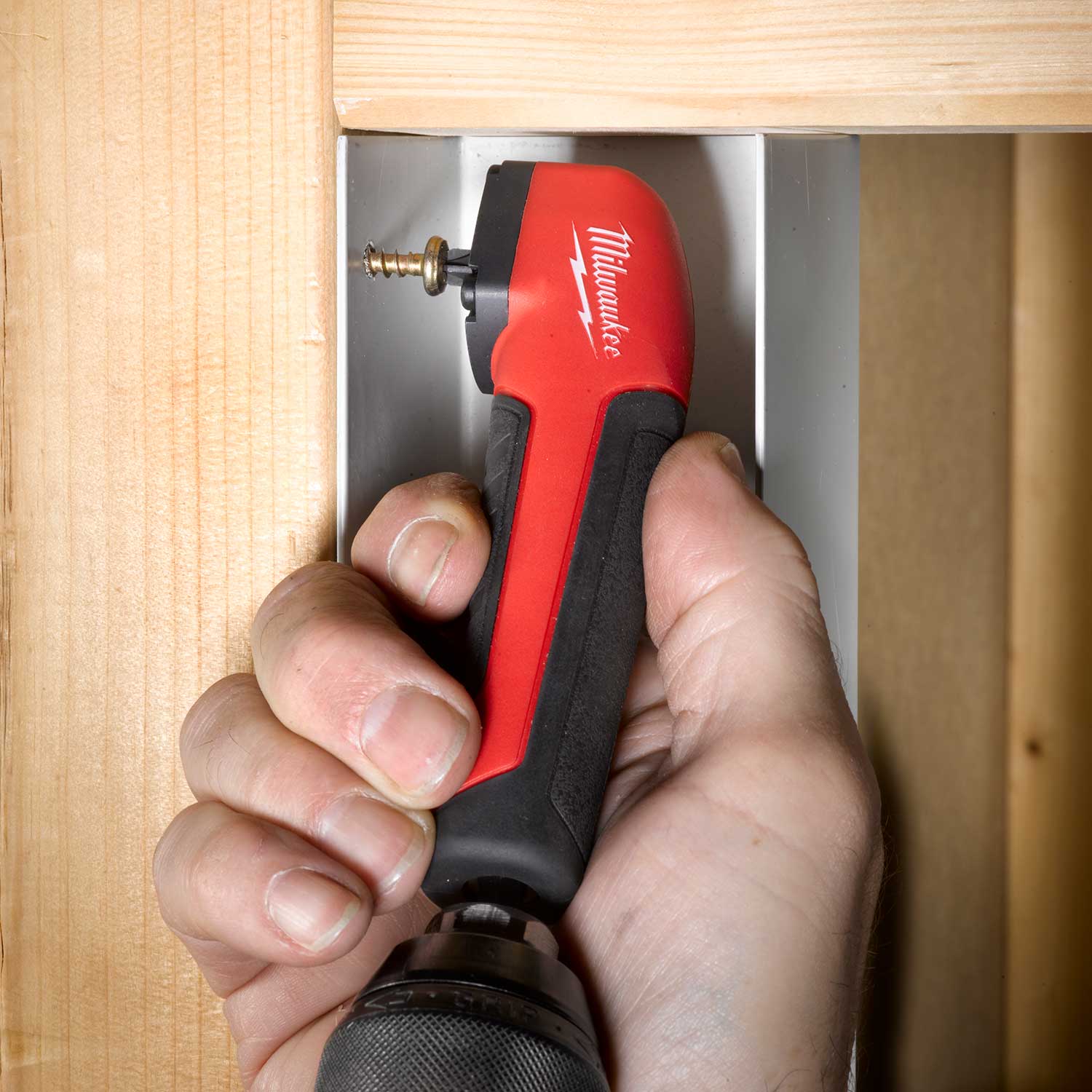 Milwaukee Winkelschraubvorsatz 1/4'' + 10Bits