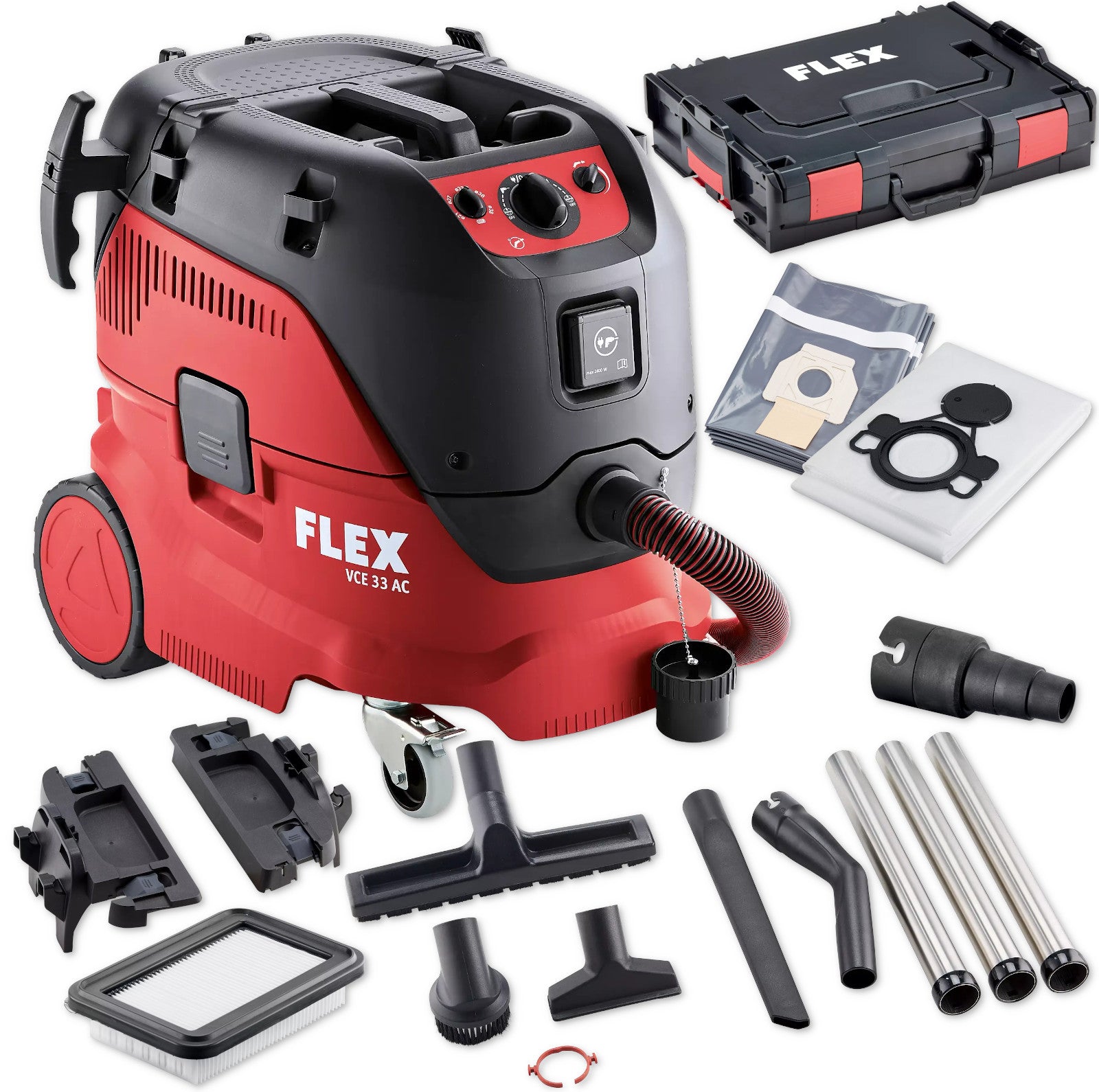 FLEX Staubsauger Industriesauger Sicherheissauger Absaugmobil VCE 33 M AC-Set