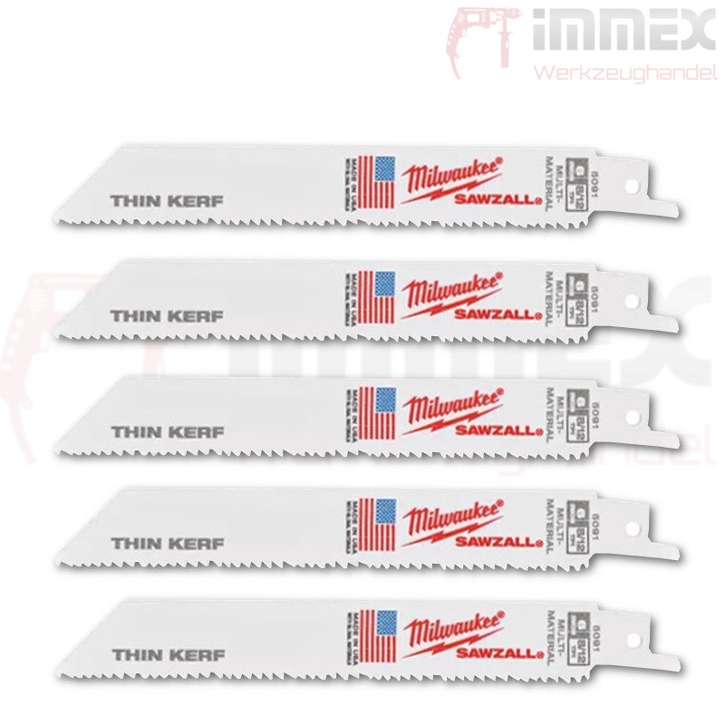 Milwaukee Sägeblätter Bi-Met, Co 150mm 5x 48005091