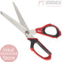 Milwaukee work scissors, plastic scissors, 115mm