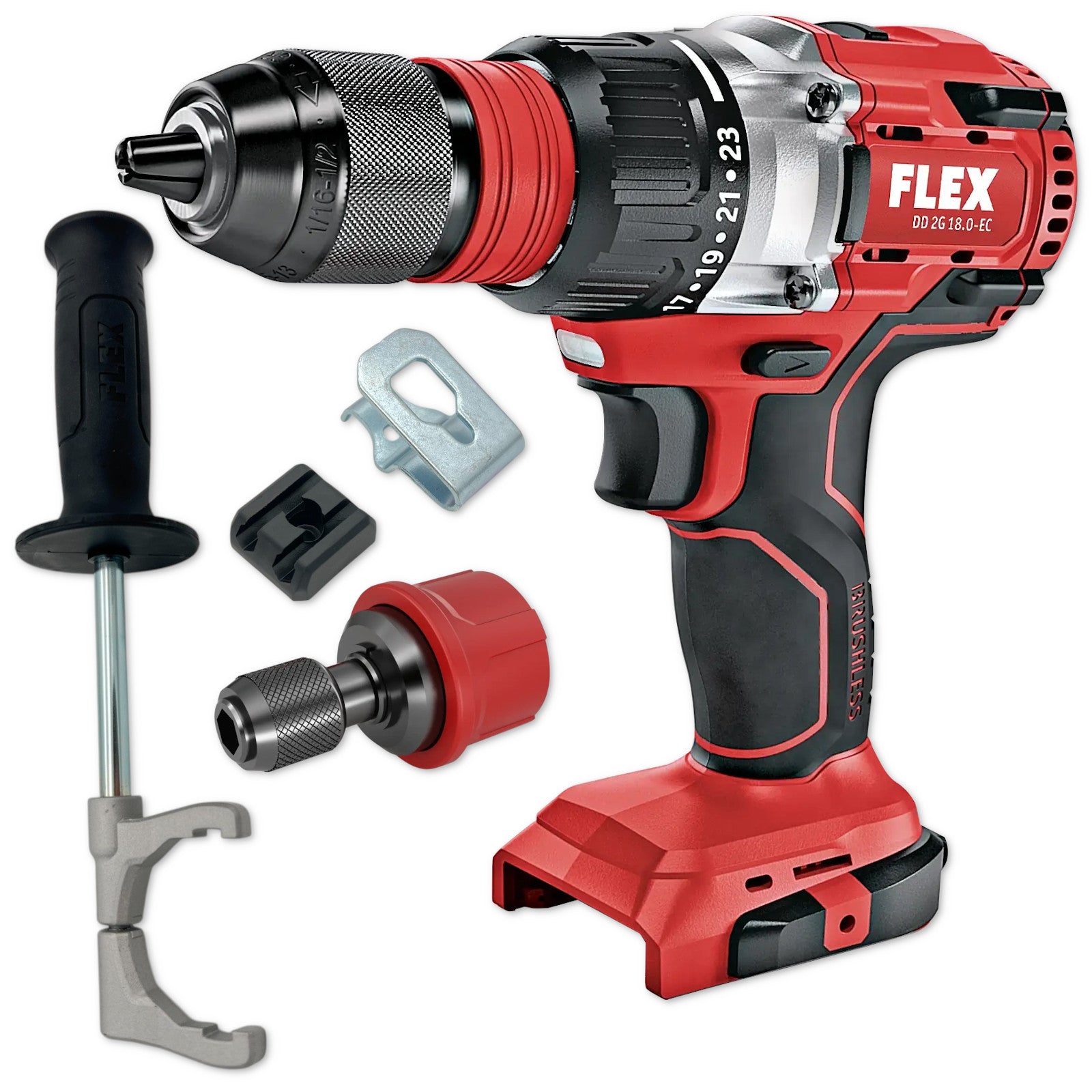 FLEX Akku-Bohrschrauber 18V 2-Gang DD 2G 18.0-EC C 491225