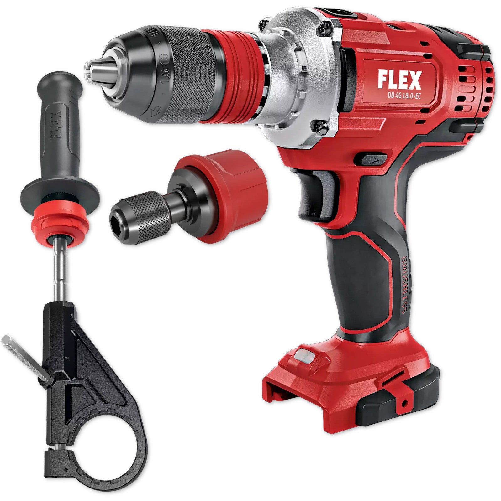 FLEX Akku-Bohrschrauber 18V 4-Gang DD 4G 18.0-EC C 491292