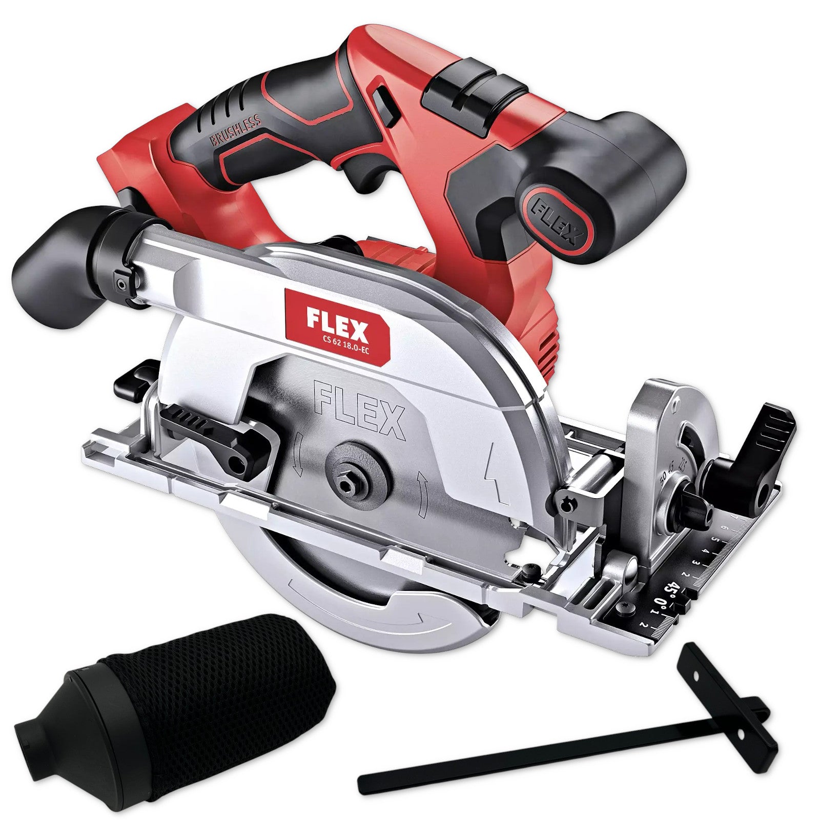 FLEX Akku-Combo Set XXL 18V Bohrhammer Säbelsäge Winkelschleifer Handkreissäge