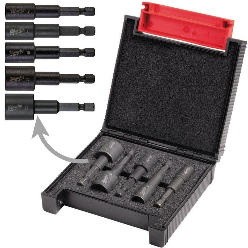 Milwaukee Steckschlüssel Set 5tlg. 7-13mm