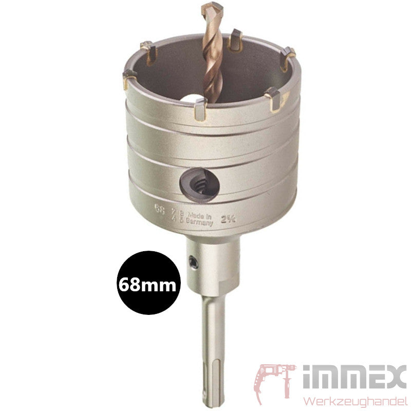 Milwaukee SDS-Plus Schlagbohrkrone 68mm, 82mm Beton Stein Bohrkrone Lochsäge