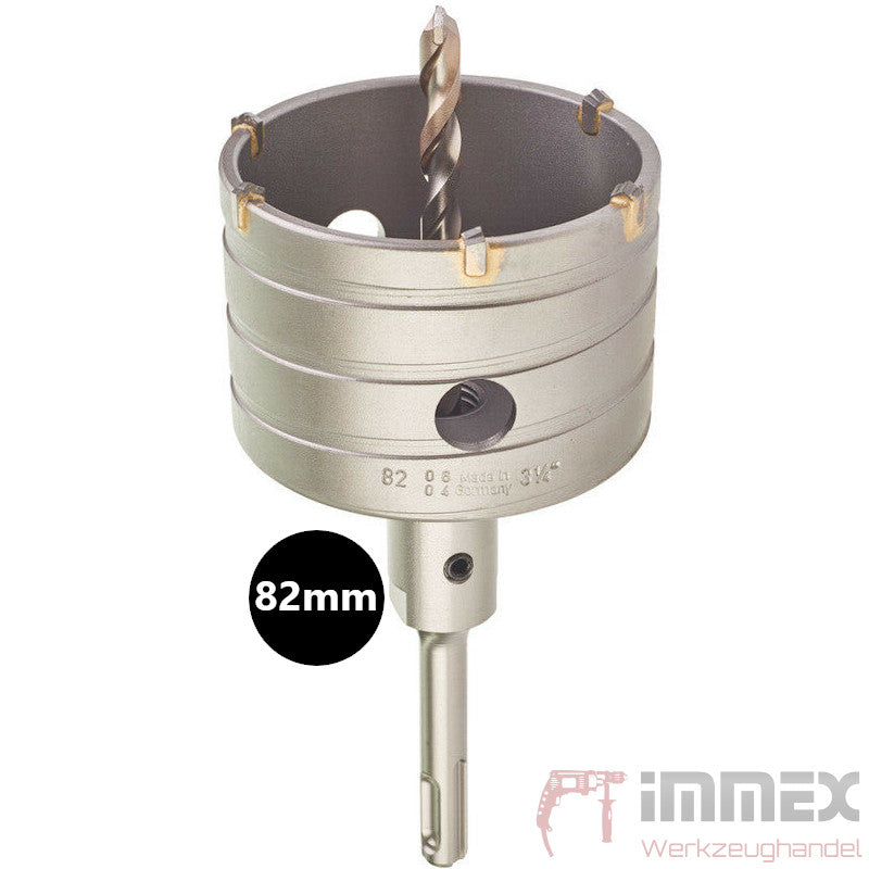 Milwaukee SDS-Plus Schlagbohrkrone 68mm, 82mm Beton Stein Bohrkrone Lochsäge