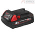 Milwaukee Akkupack 18V 2,0Ah Li-Ion M18 B2