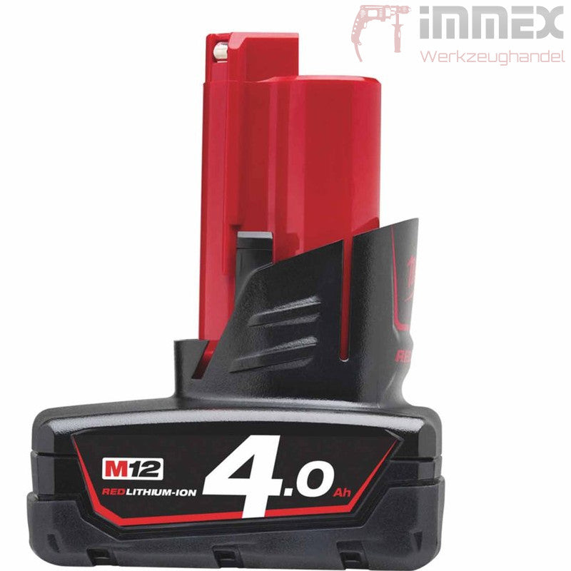 Milwaukee Akkupack 12V 4,0Ah M12 B4 RED Li-Ion 4932430065