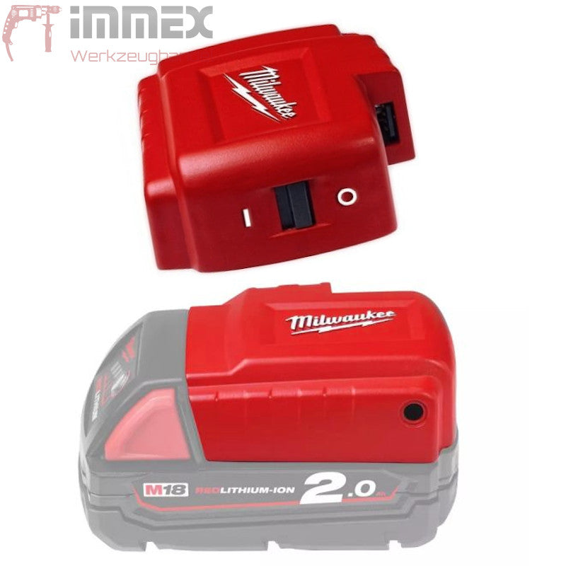 Milwaukee Adapter M18 Akku Powerbank USB