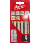 Milwaukee Stichsägeblätter Stichsägeblatt je 5x