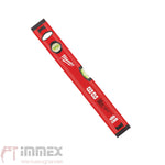 Milwaukee Wasserwaage Slim 40, 60, 80,100cm Acryllibellen