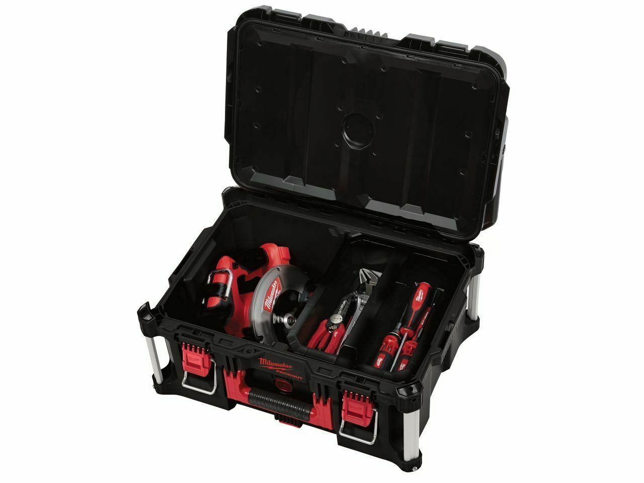 Milwaukee PACKOUT Werkzeugkoffer groß mit Einsatz
