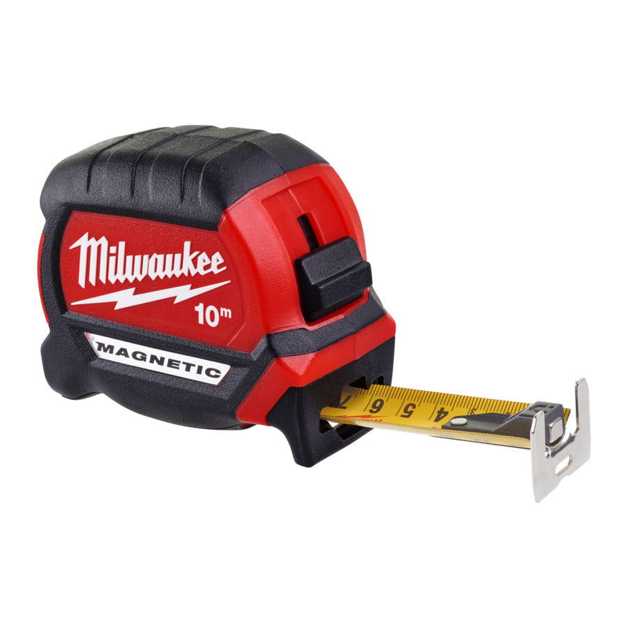 Milwaukee Premium-Bandmaß 10 m,27 mm breit magnetisch 4932464601