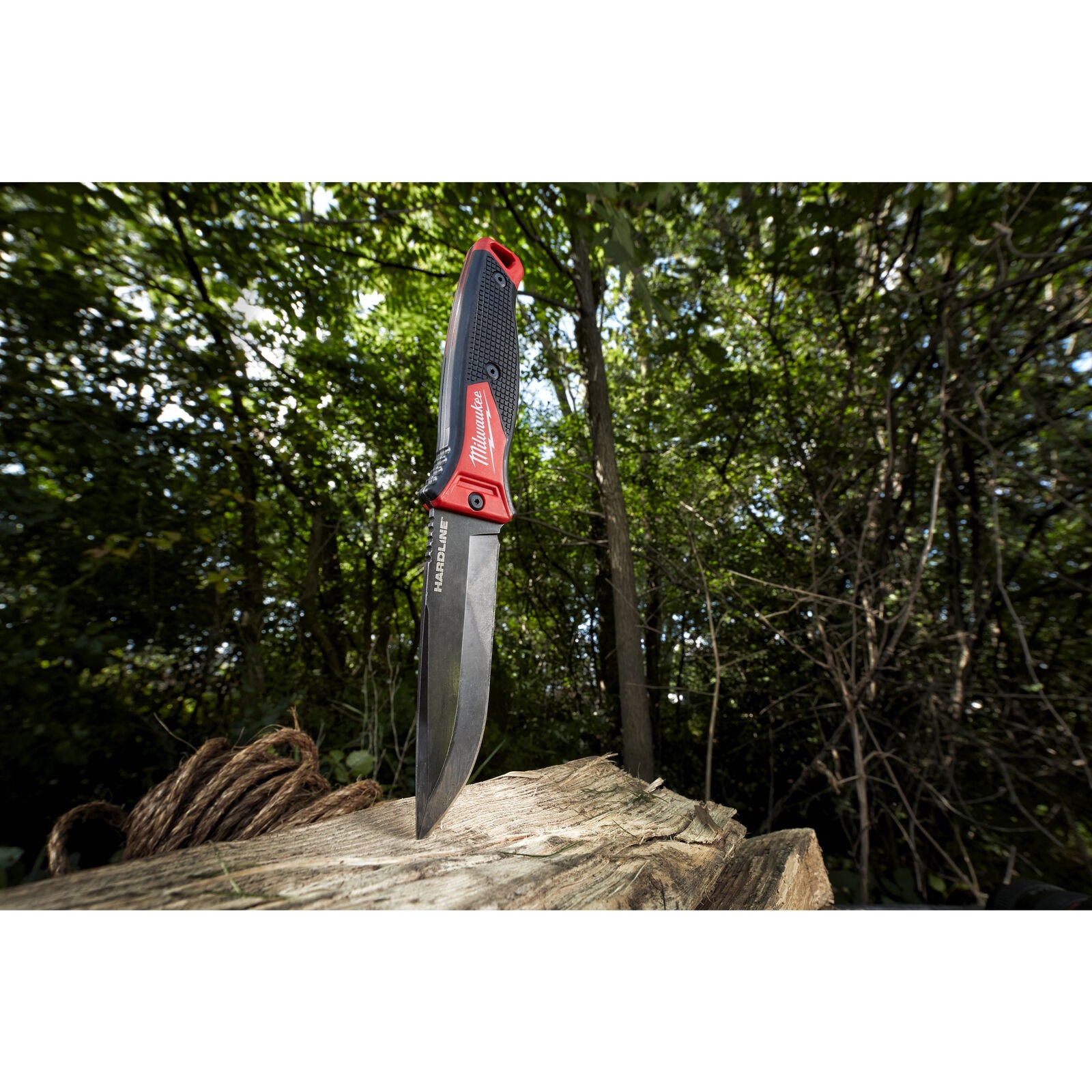 Milwaukee Einhand Messer mit feststehender Klinge + Tasche