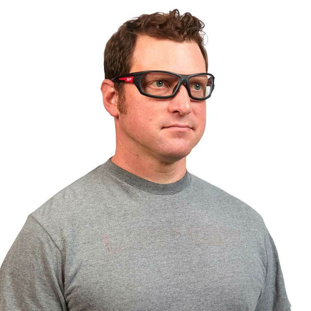Milwaukee protective goggles, scratch-resistant, anti-fog, performance