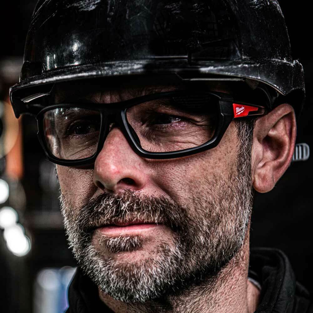 Milwaukee protective goggles, scratch-resistant, anti-fog, performance