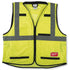 Milwaukee Premium HIGH-VISIBILITY Safety Vest, Yellow, Size S/M