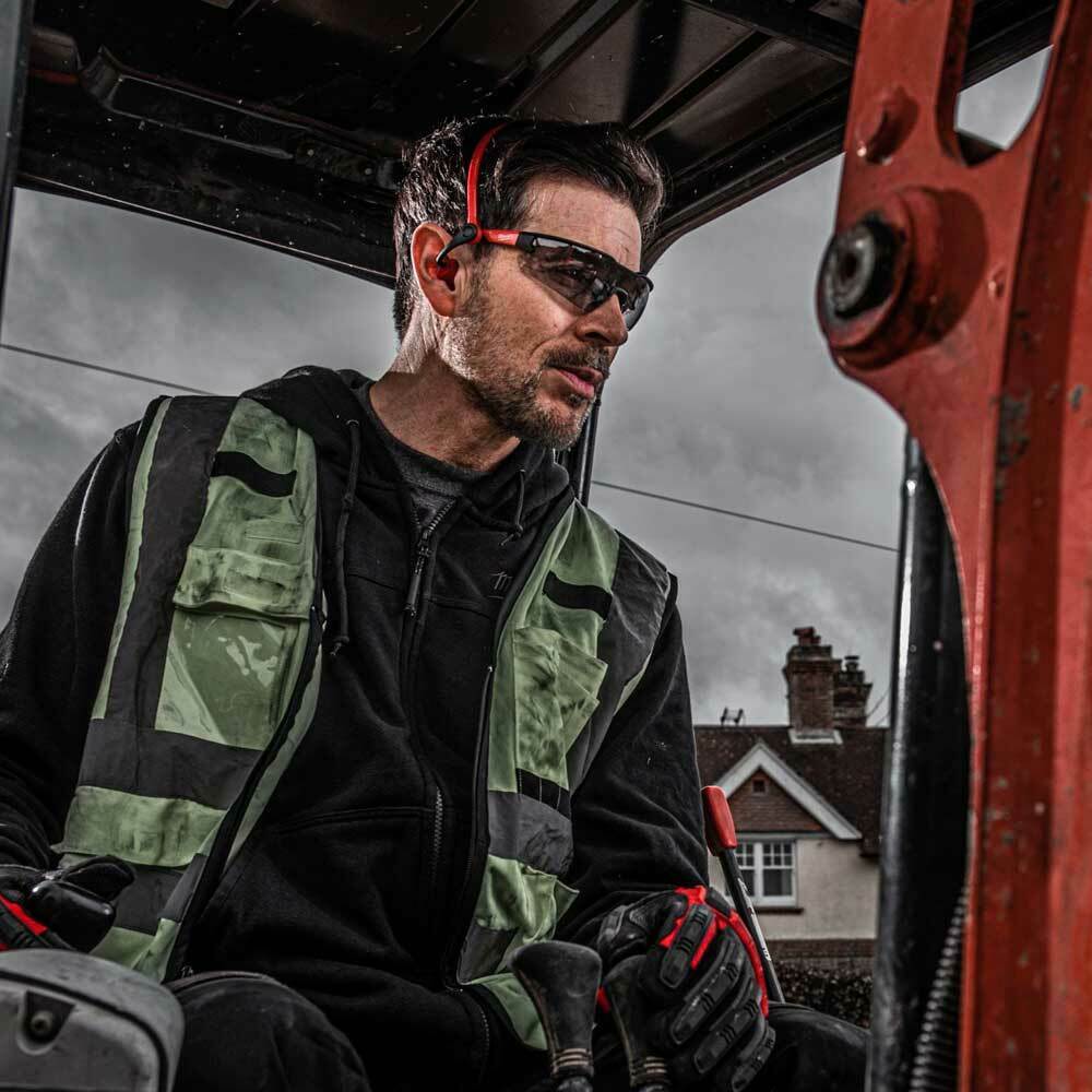 Milwaukee Gehörschutz Bügelgehörschutz + Ohr Aufsätze