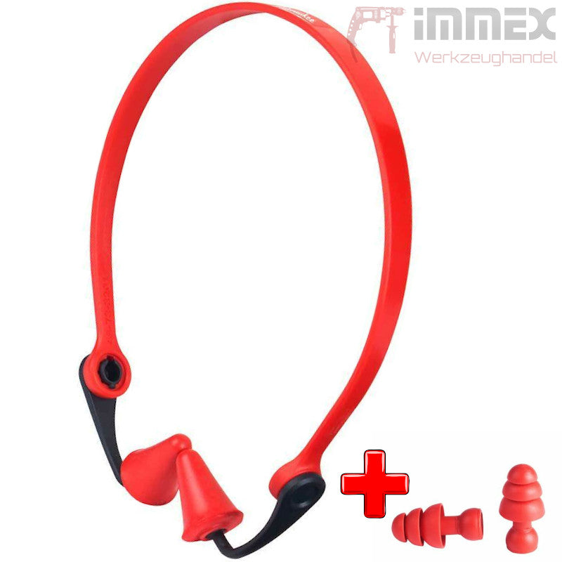 Milwaukee Gehörschutz Bügelgehörschutz + Ohr Aufsätze