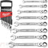 Milwaukee 7-piece articulated ring wrench set
