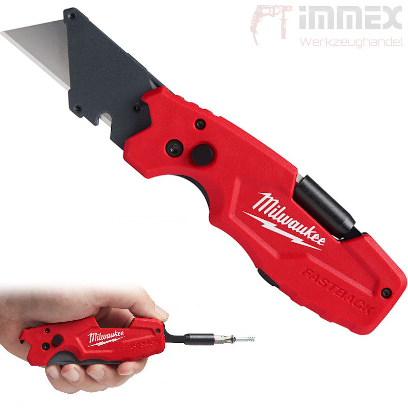 Milwaukee Universalmesser mit Bithalter