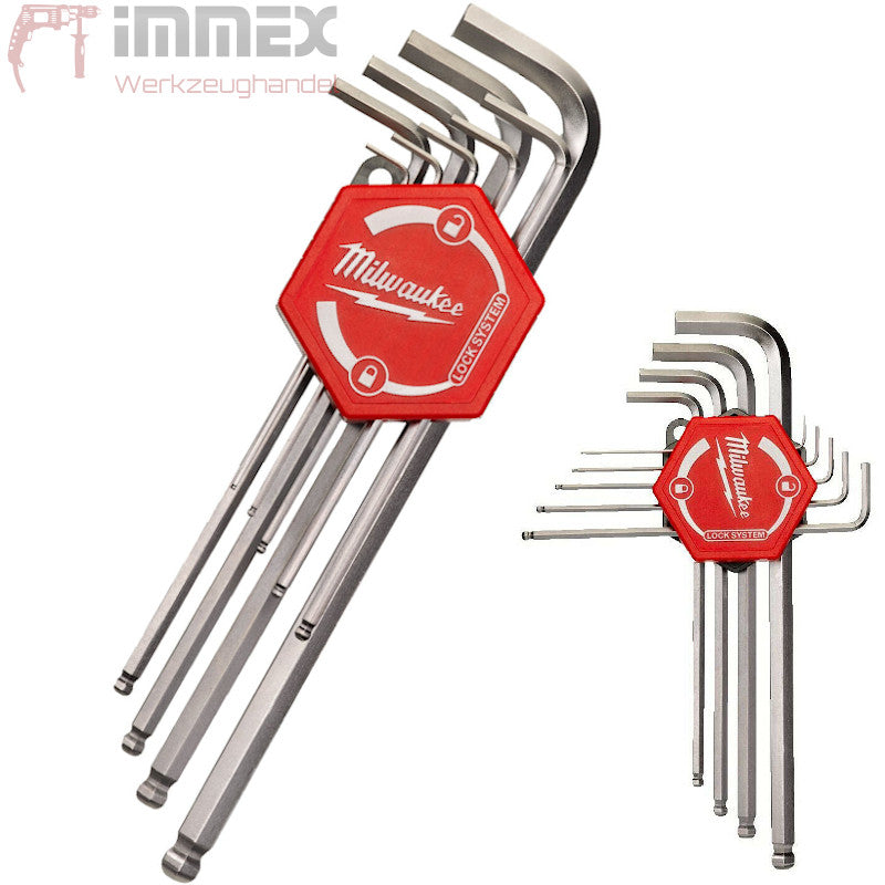 Milwaukee Innensechskantschlüssel Set 9-tlg. 1,5-10mm