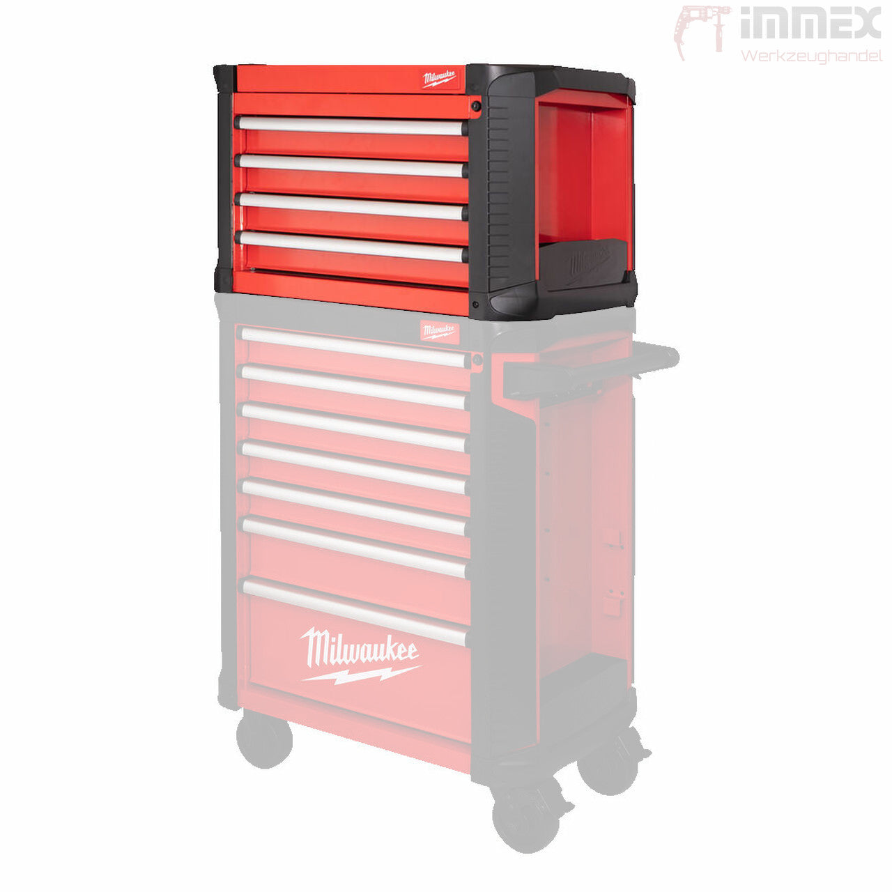 Milwaukee Werkstattwagen Aufsatz Werkzeugwagen 78cm