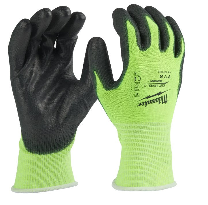 Milwaukee cut-resistant work gloves, size 7, 4932479916