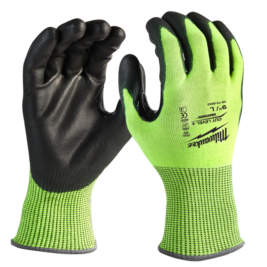 Milwaukee Schnittschutzhandschuhe 4/D 11/XXL HI-VIS 4932479930